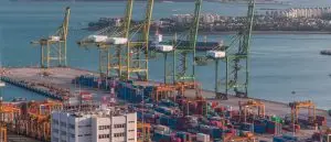 Container terminal in Singapore, the place where enforcement of the foreign arbitral award was sought