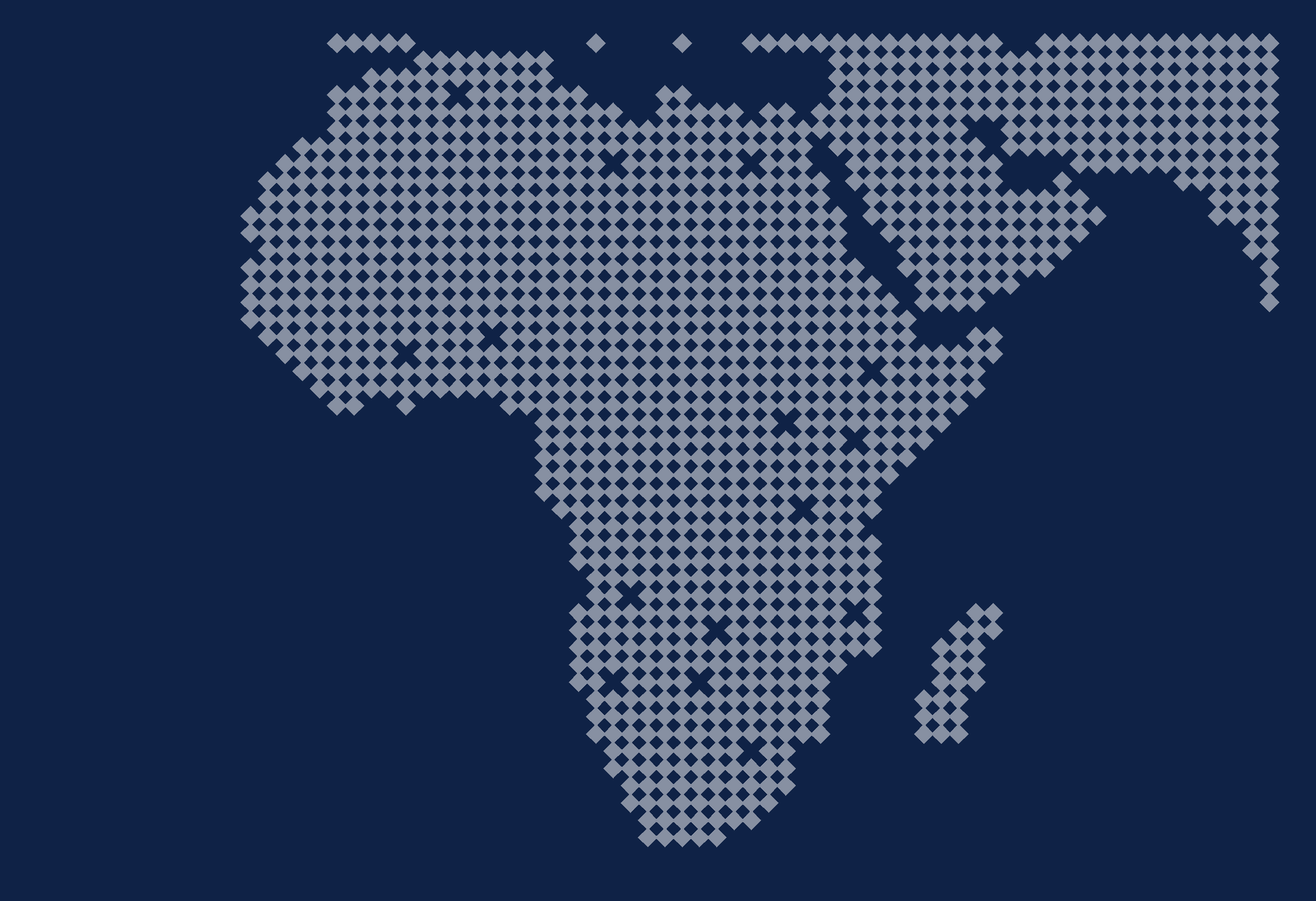 Tiled map of Africa