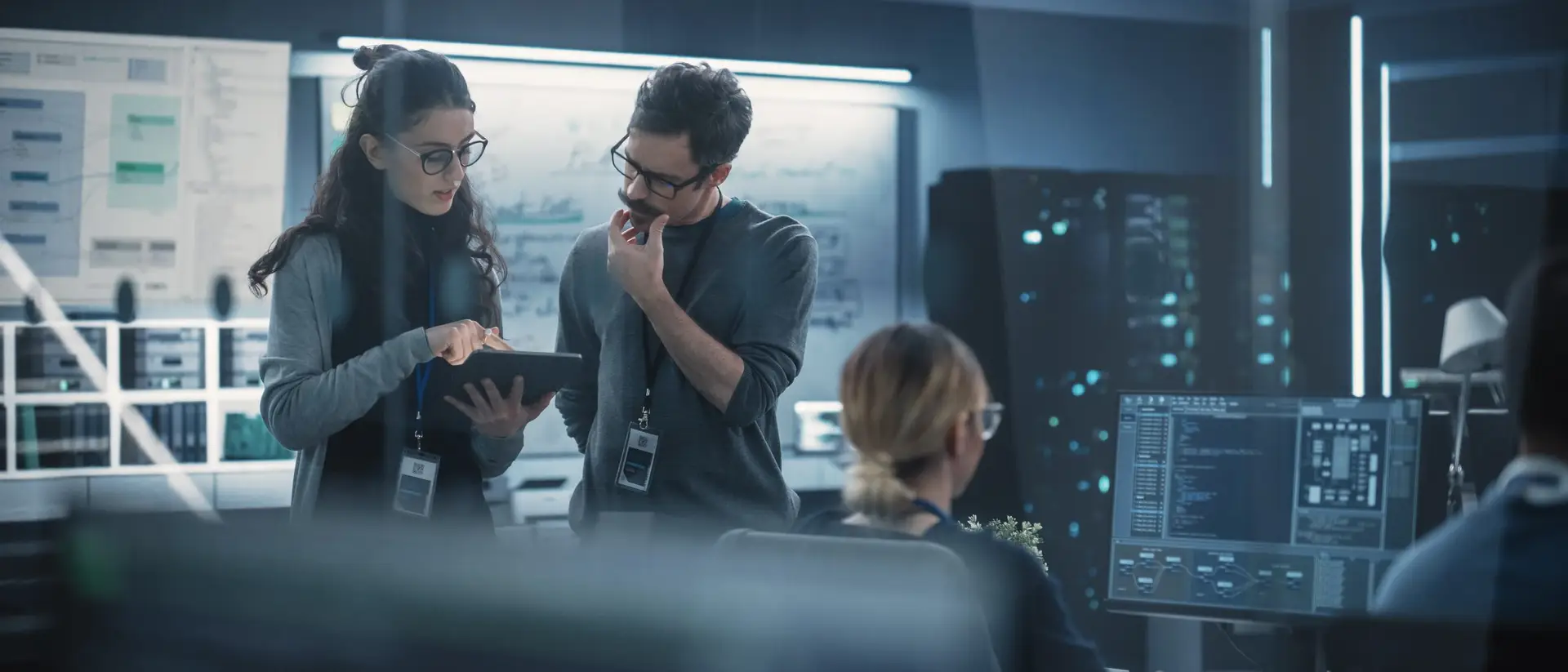 A technology operations room, the delivery a disputed software contract turns on